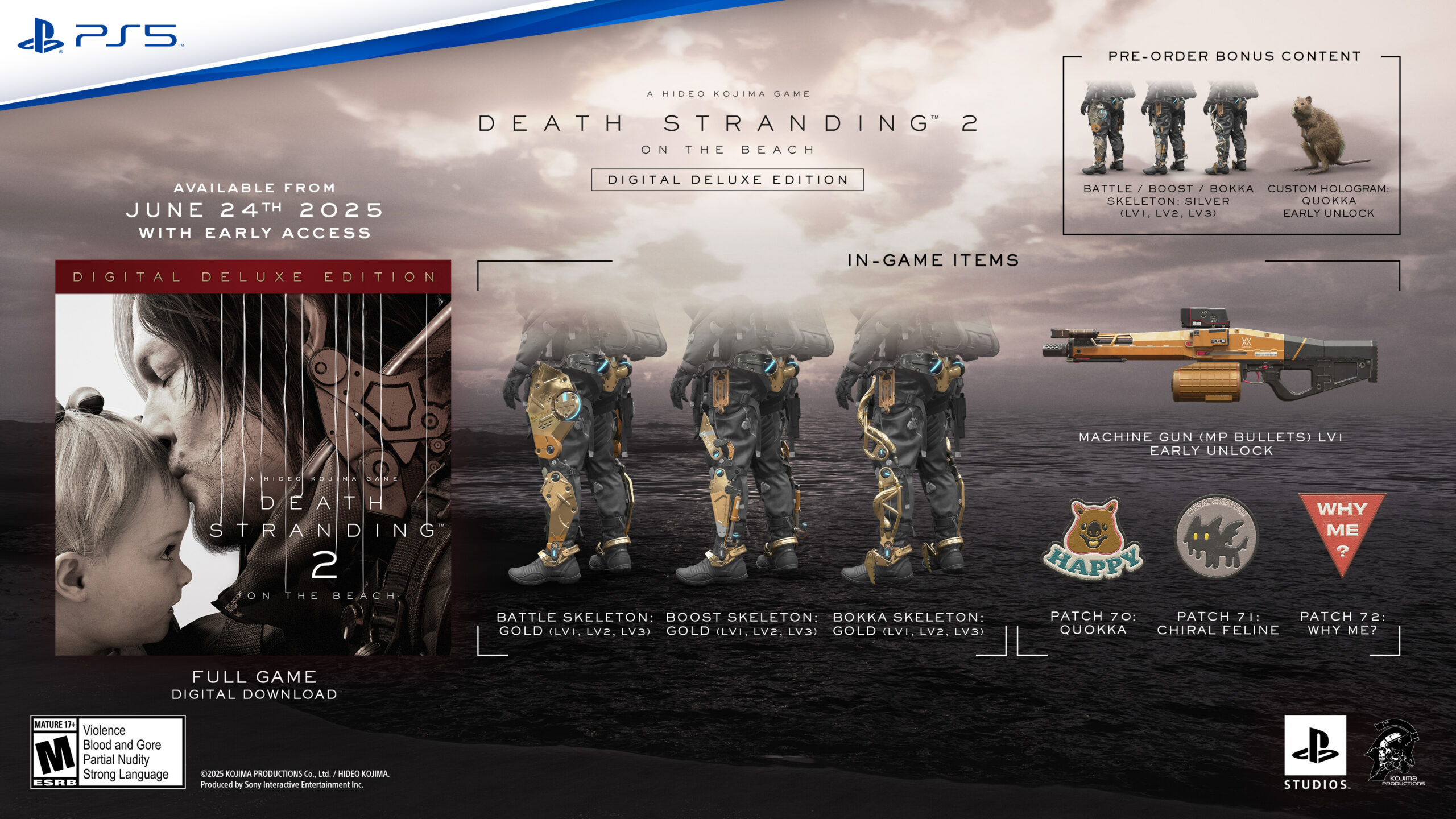 Edición Digital Deluxe de Death Stranding 2 Edición Digital Deluxe de Death Stranding 2