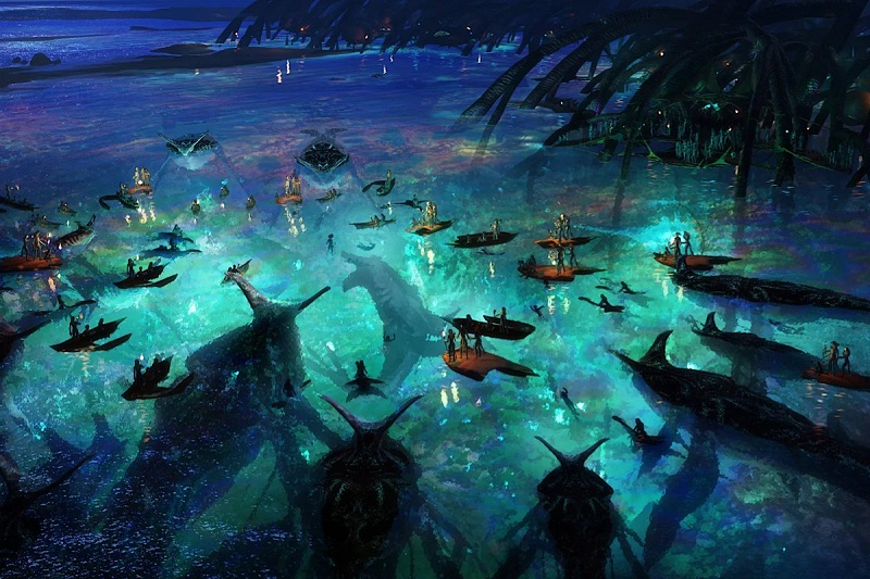 La belleza de Pandora, clanes Na'vi y dirigibles: Disney desvela cinco sorprendentes piezas de arte conceptual para Avatar Parte III-5 La belleza de Pandora, clanes Na'vi y dirigibles: Disney desvela cinco sorprendentes piezas de arte conceptual para Avatar Parte III-5