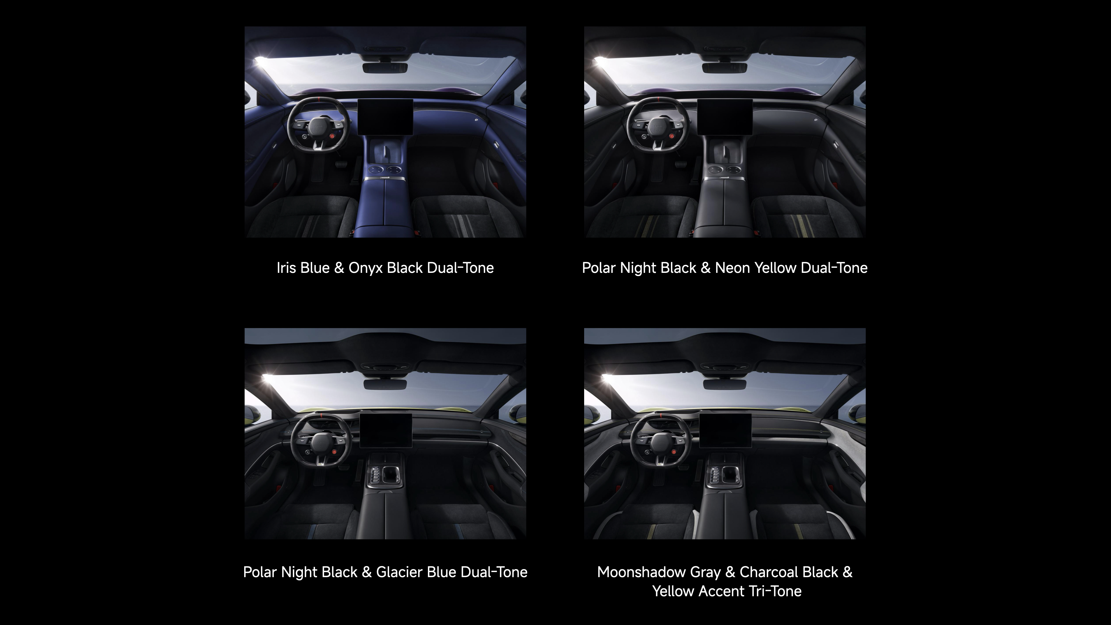 Esquemas de color de interiores de coches Xiaomi Esquemas de color de interiores de coches Xiaomi