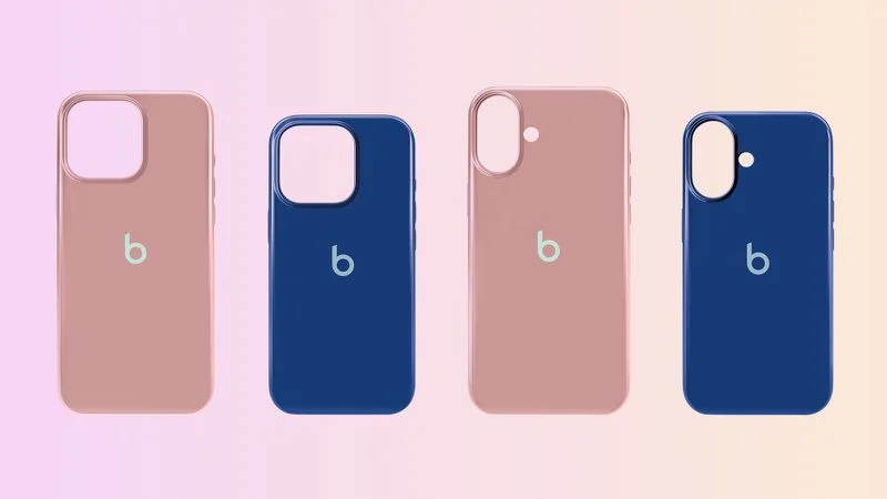Fundas Beats en colores Sunrise Pink y Twilight Blue