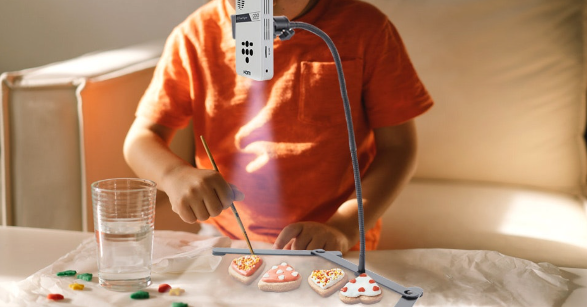 mini proyector para galletas 2025
