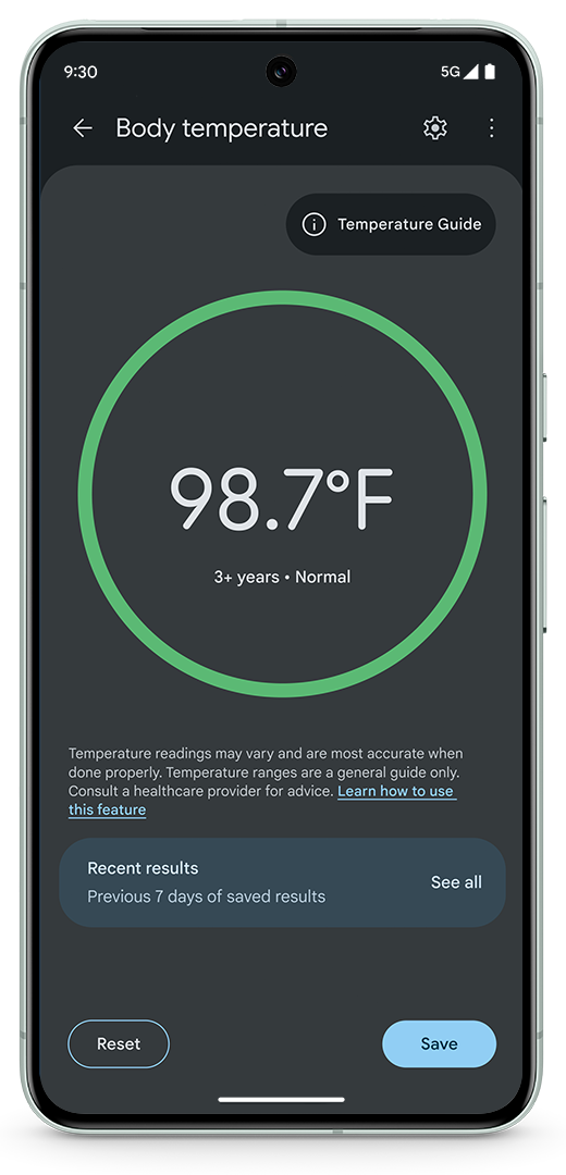 El Google Pixel 8 Pro ya puede medir tu temperatura corporal al pasarlo por la cara-3 El Google Pixel 8 Pro ya puede medir tu temperatura corporal al pasarlo por la cara-3