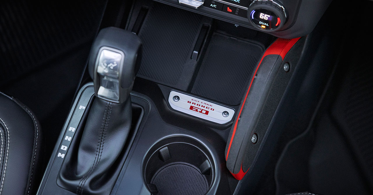 Ford Bronco 60th Anniversary Edition - Seat Decoration