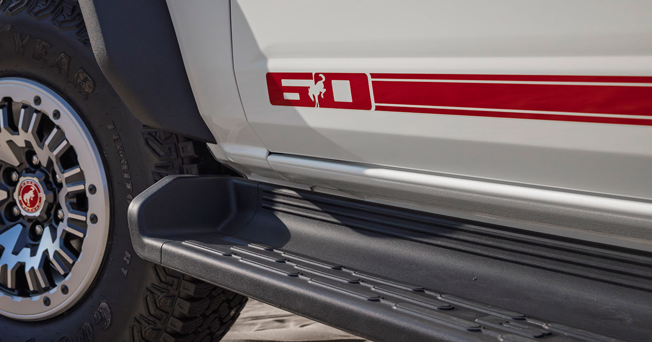 Ford Bronco 60th Anniversary Edition - Back Seat