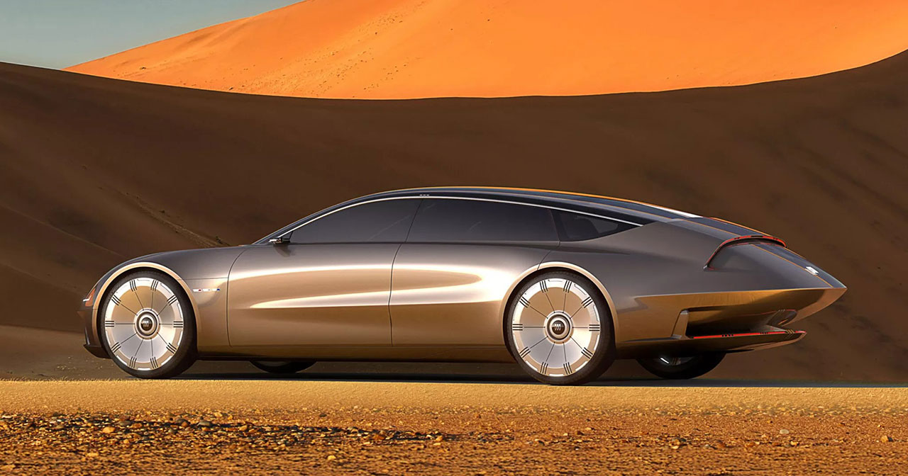 Buick Electra Orbit concept: side view Buick Electra Orbit concept: side view
