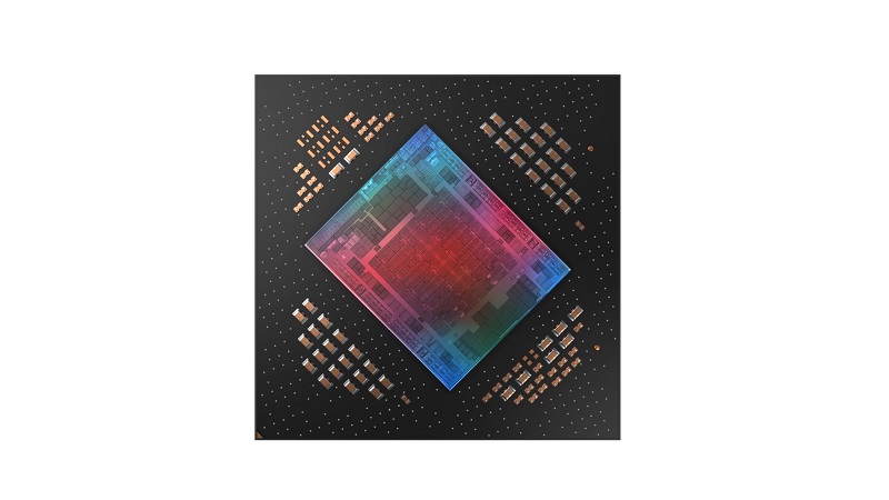 Renderización de la tarjeta gráfica Radeon RX 9060 XT con 8 GB de memoria Renderización de la tarjeta gráfica Radeon RX 9060 XT con 8 GB de memoria