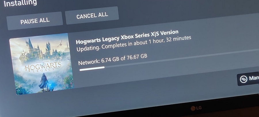 Los usuarios afirman que la precarga de Hogwarts Legacy ya está disponible en las consolas Xbox Series-3 Los usuarios afirman que la precarga de Hogwarts Legacy ya está disponible en las consolas Xbox Series-3
