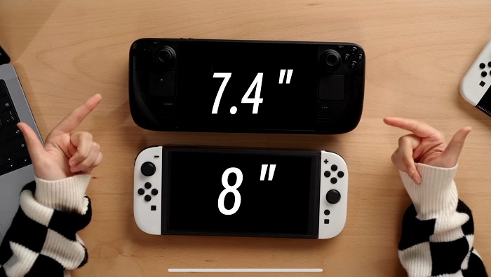Un bloguero chino ha creado una maqueta en 3D de la Nintendo Switch 2 basándose en información filtrada y ha hecho comparaciones con otras consolas portátiles (vídeo)-3 Un bloguero chino ha creado una maqueta en 3D de la Nintendo Switch 2 basándose en información filtrada y ha hecho comparaciones con otras consolas portátiles (vídeo)-3