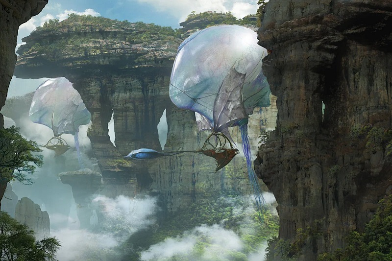 La belleza de Pandora, clanes Na'vi y dirigibles: Disney desvela cinco sorprendentes piezas de arte conceptual para Avatar Parte III-6 La belleza de Pandora, clanes Na'vi y dirigibles: Disney desvela cinco sorprendentes piezas de arte conceptual para Avatar Parte III-6