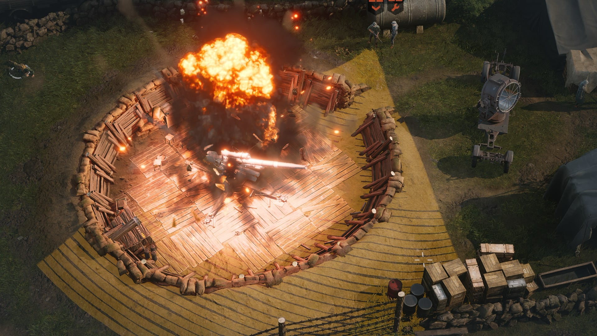 Una escena del juego Commandos: Origins Una escena del juego Commandos: Origins