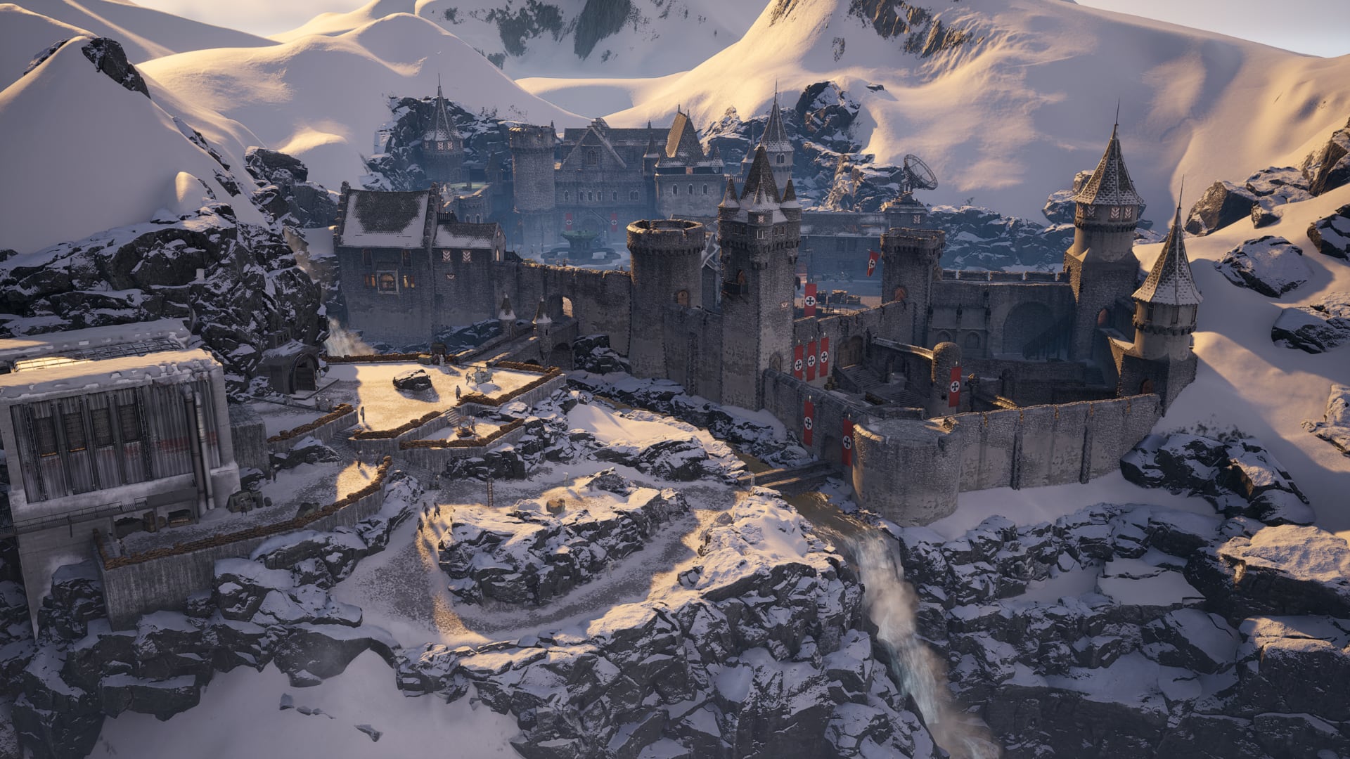 Una escena del juego Commandos: Origins Una escena del juego Commandos: Origins