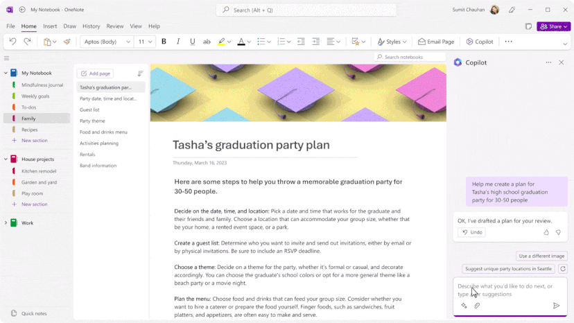 Microsoft incorporará el asistente de IA Copilot a la app OneNote en noviembre-2 Microsoft incorporará el asistente de IA Copilot a la app OneNote en noviembre-2