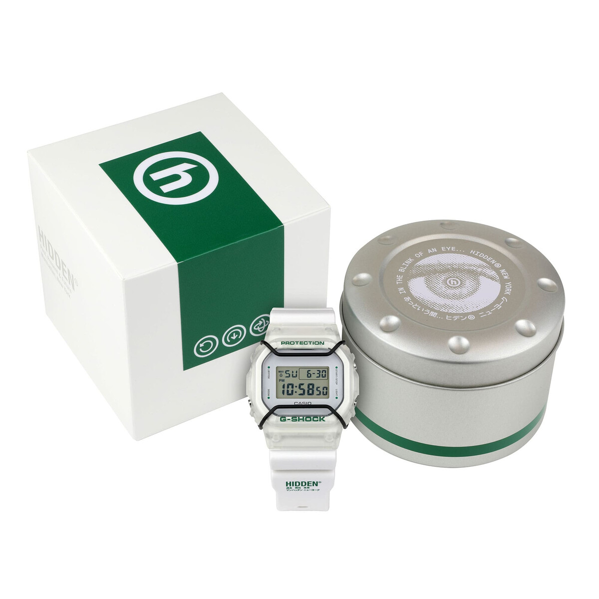 G-Shock DW5600HDN257 en una caja transparente