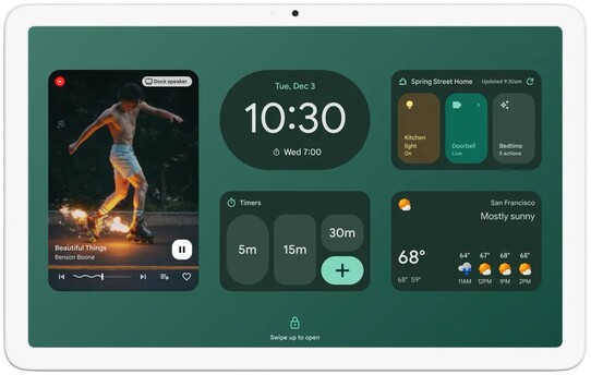 Selfies de las dos pantallas del Pixel 9 Pro Fold