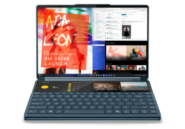 Lenovo Yoga Book 9i renderizado Lenovo Yoga Book 9i renderizado