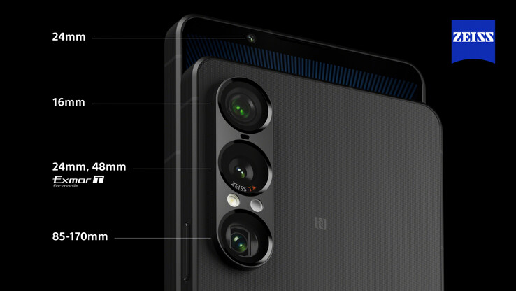 Cámaras del Sony Xperia 1 VII. Ilustración: Sony