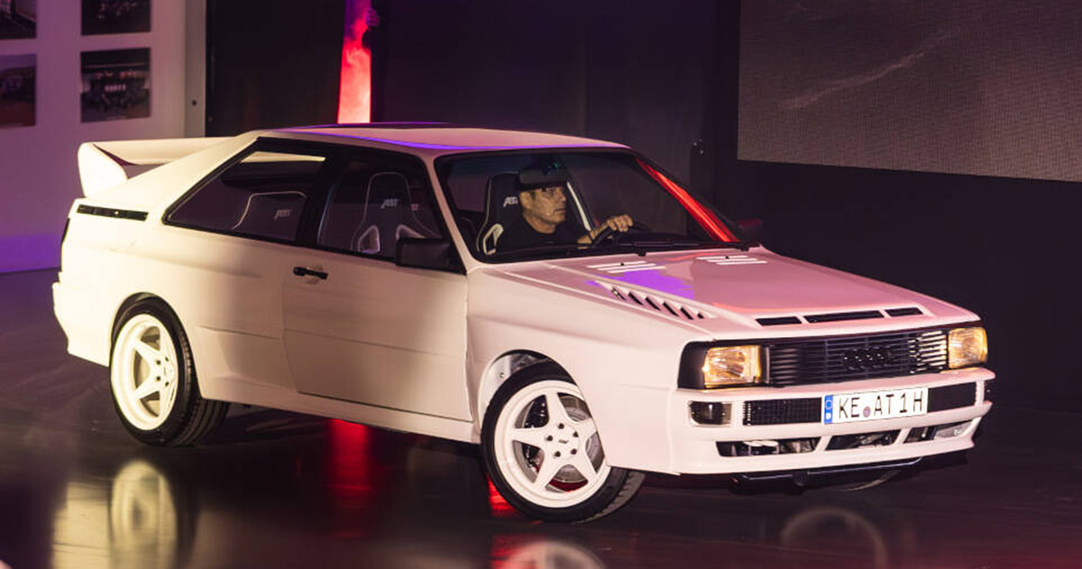 ABT Ur-Quattro en la exposición Friends of ABT