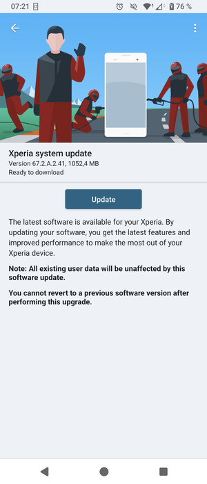 Actualización Android 15, Sony Xperia 5 V. Ilustración: Jolarpettai Actualización de Android 15 para Sony Xperia 5 V