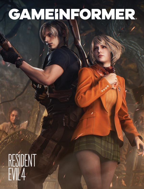 Una nueva ilustración con los protagonistas del remake de Resident Evil 4 adorna la portada del último número de la revista Game Informer-2 Una nueva ilustración con los protagonistas del remake de Resident Evil 4 adorna la portada del último número de la revista Game Informer-2