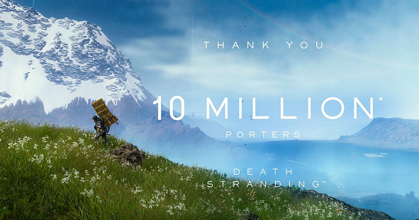 Kojima Production anuncia que 10 millones de personas han jugado a Death Stranding en 3 años Kojima Production anuncia que 10 millones de personas han jugado a Death Stranding en 3 años