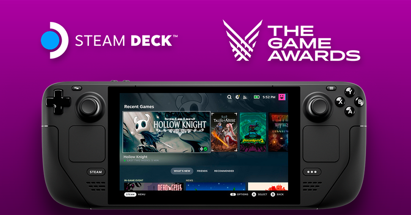 Alma generosa: durante la emisión en directo de The Game Awards Valve regalará una Steam Deck de 512 GB cada minuto Alma generosa: durante la emisión en directo de The Game Awards Valve regalará una Steam Deck de 512 GB cada minuto