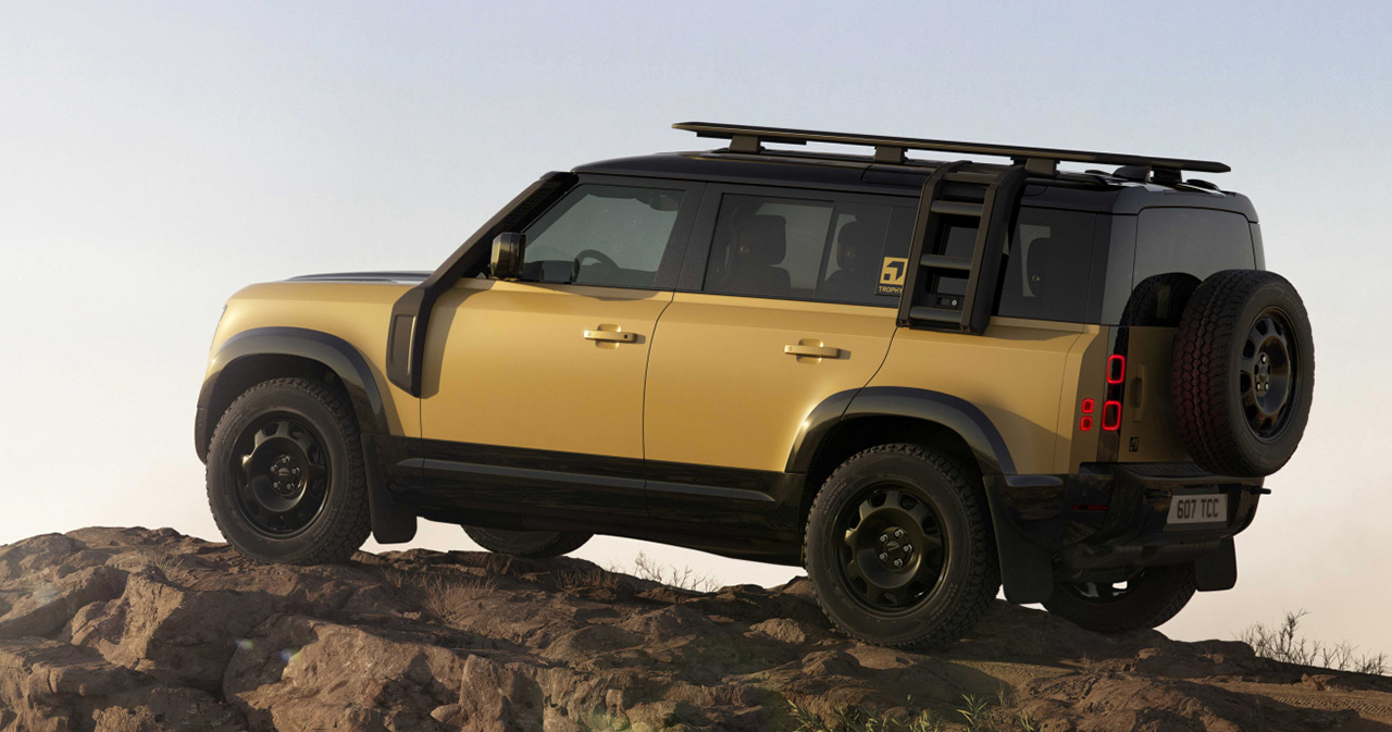 Defender Trophy Edition con llantas negras