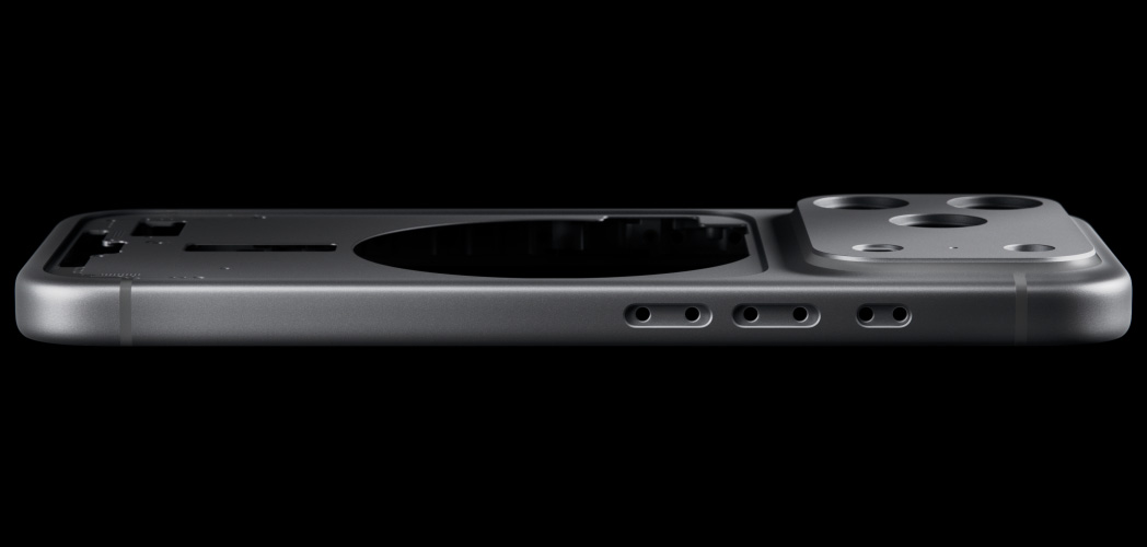 El cuerpo del iPhone 17 Pro El cuerpo del iPhone 17 Pro. Ilustración: Apple