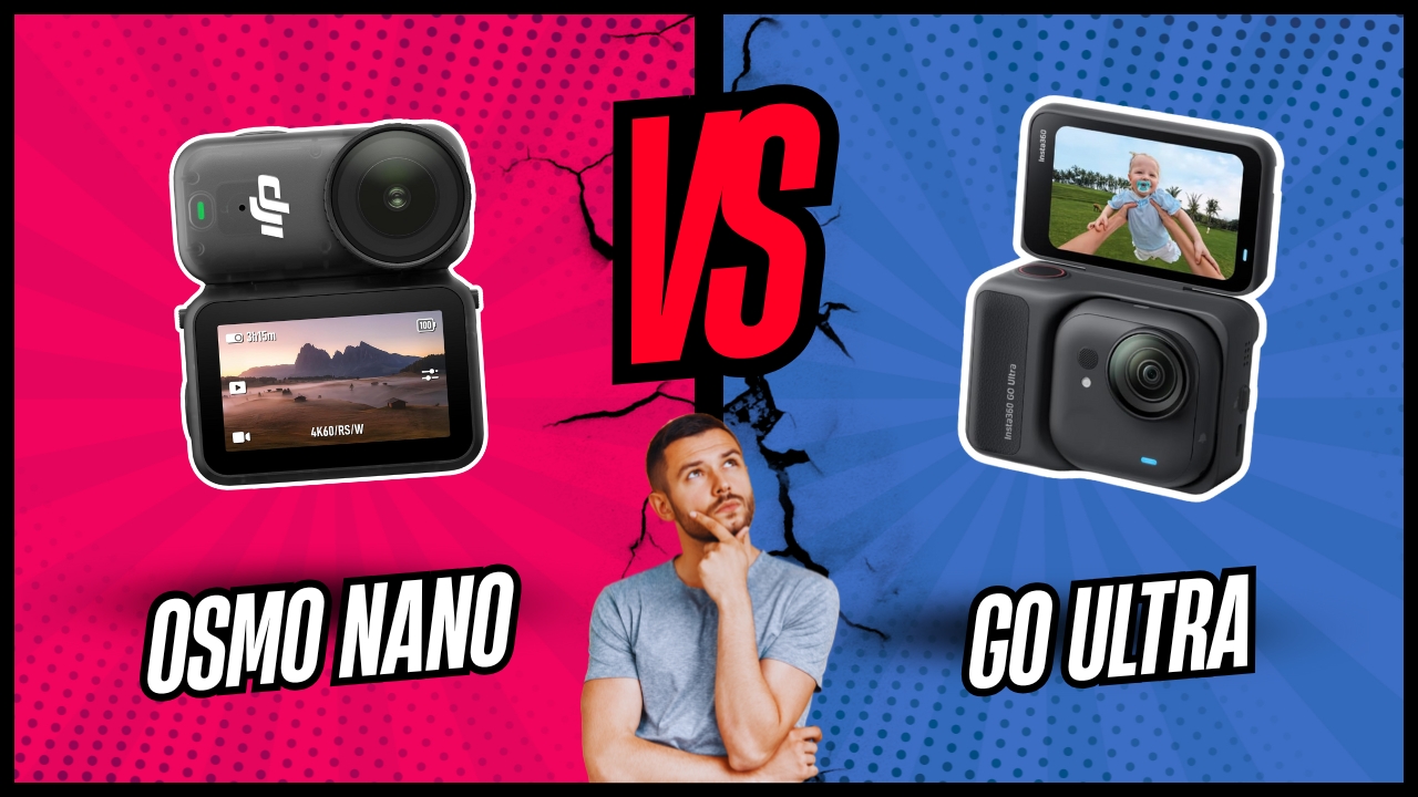 Osmo Nano frente a GO Ultra