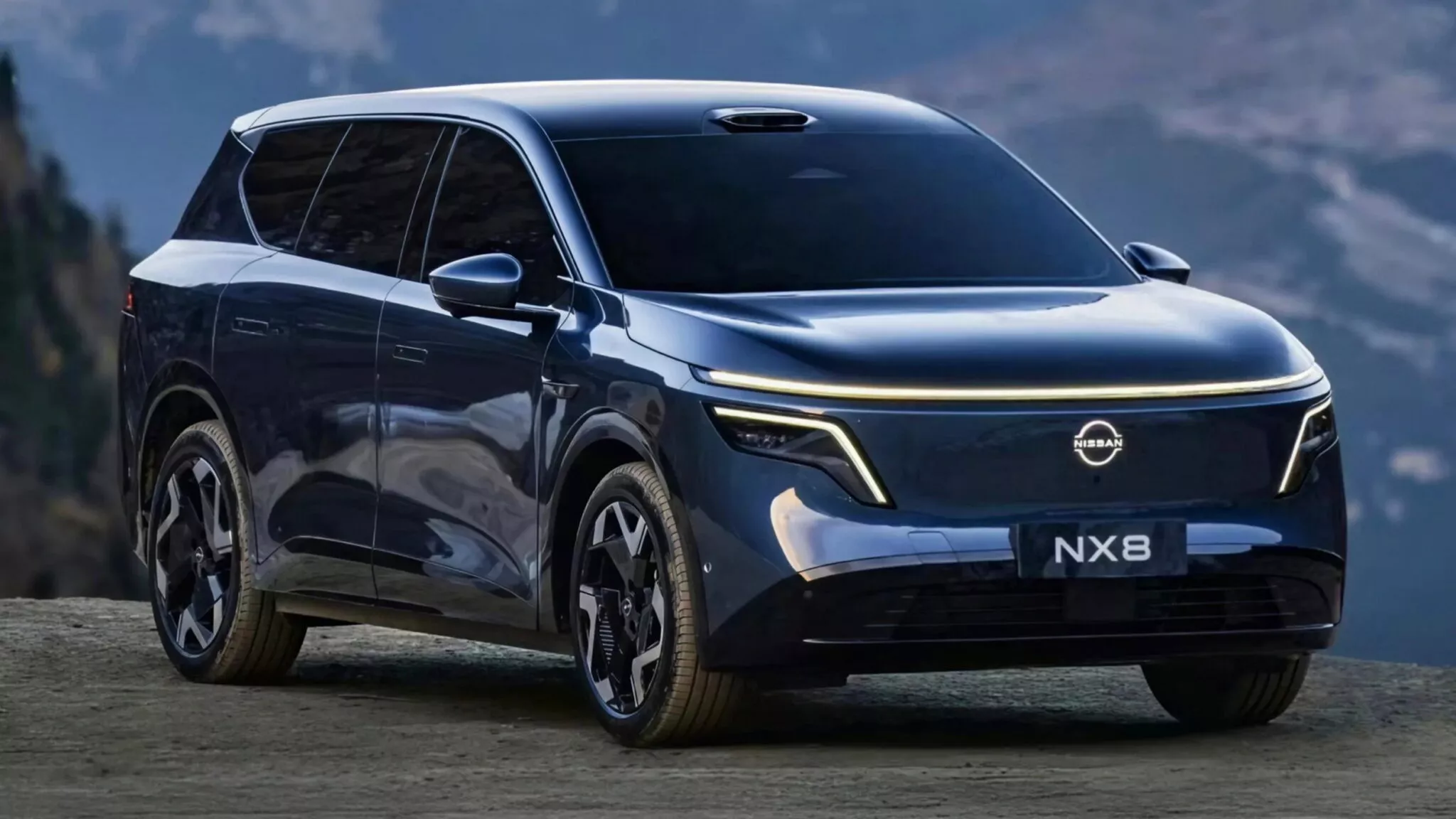 Nissan NX8 en movimiento