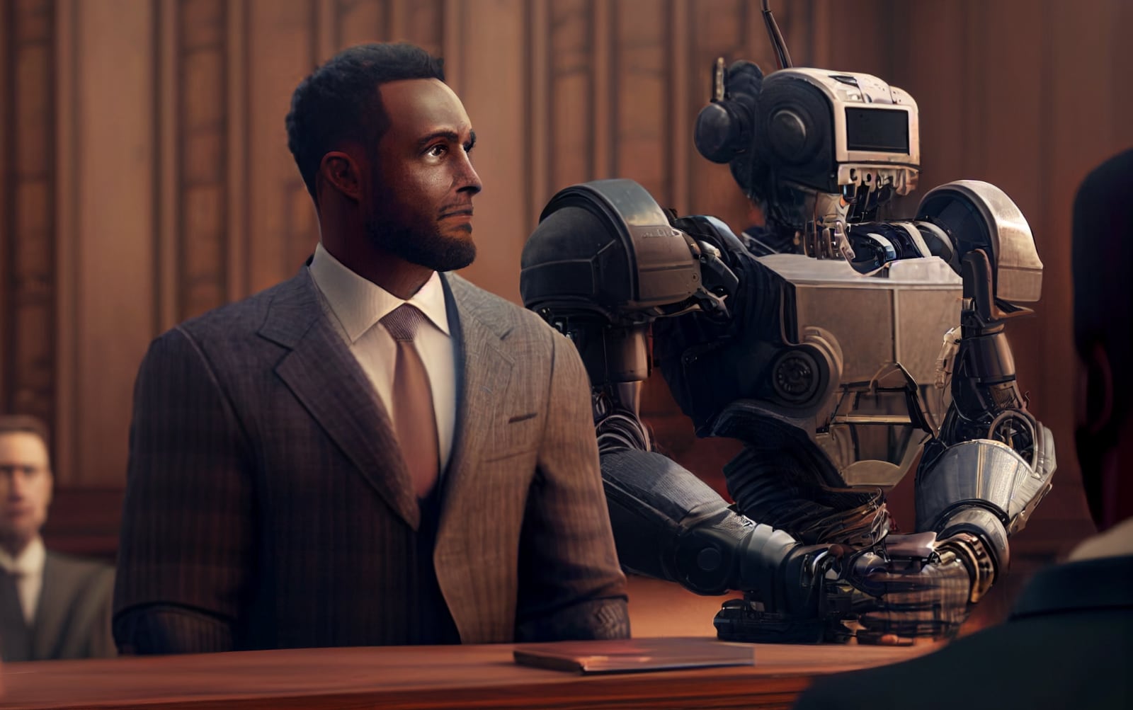 Un abogado robot asesorará al acusado en un caso judicial histórico Un abogado robot asesorará al acusado en un caso judicial histórico