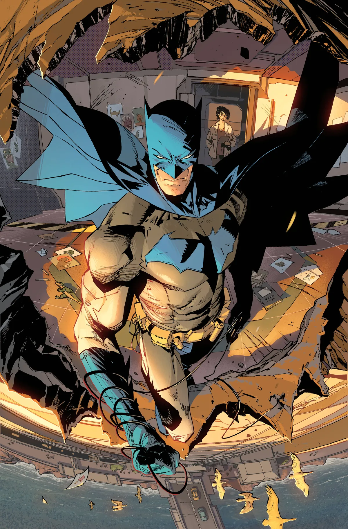 Batman comic book #1 - Traje clásico azul y gris