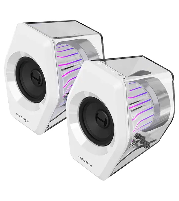 Altavoces G2000 Pro con carcasa transparente