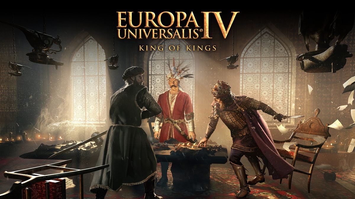 Para el popular juego de estrategia histórica Europa Universalis IV se ha lanzado un importante complemento King of Kings y una actualización gratuita de Byzantium.