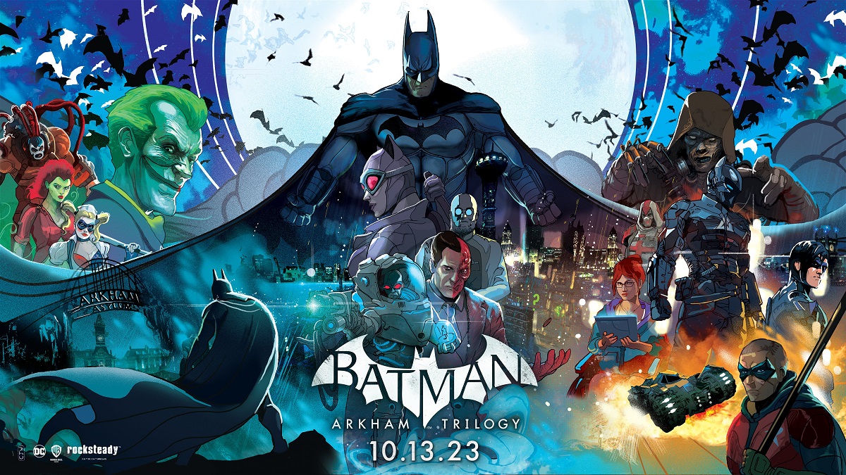 Desvelada la fecha de lanzamiento del recopilatorio Batman Arkham Trilogy para Nintendo Switch Desvelada la fecha de lanzamiento del recopilatorio Batman Arkham Trilogy para Nintendo Switch