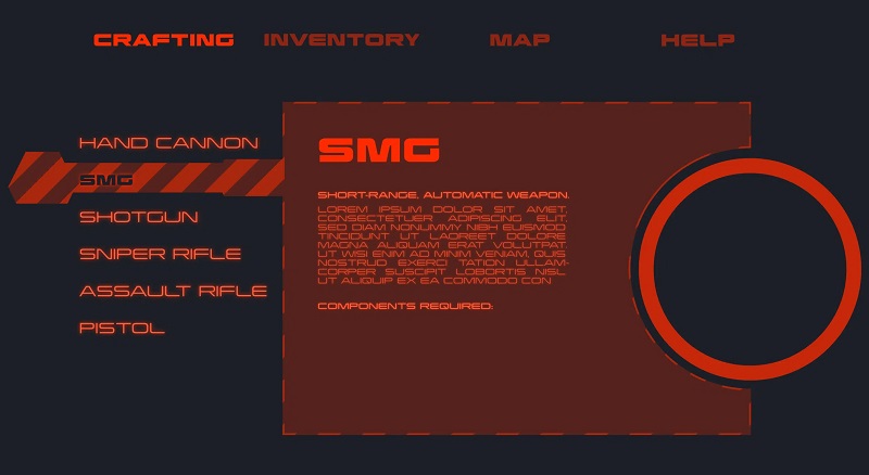 Captura de pantalla de la interfaz del juego no anunciado de Bend Studio Captura de pantalla de la interfaz del juego no anunciado de Bend Studio