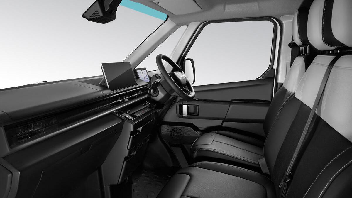 Interior de Farizon Supervan