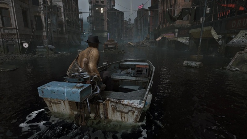 Captura de pantalla The Sinking City 2 - Escenas inquietantes