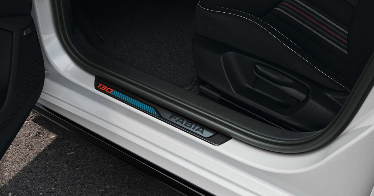 Škoda Fabia 130 - Interior deportivo Škoda Fabia 130 - Interior deportivo