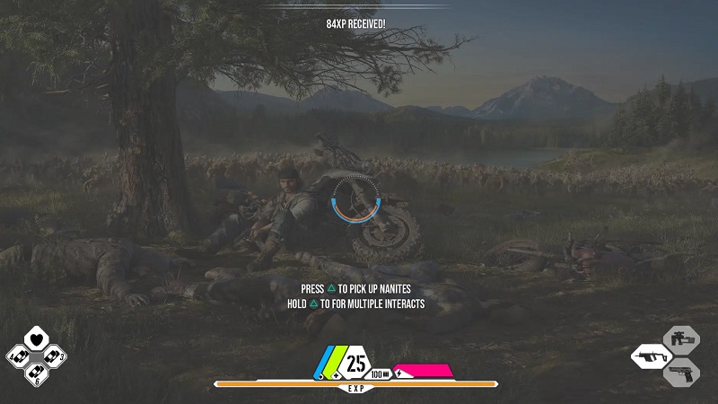 Captura de pantalla de la interfaz del juego no anunciado de Bend Studio Captura de pantalla de la interfaz del juego no anunciado de Bend Studio