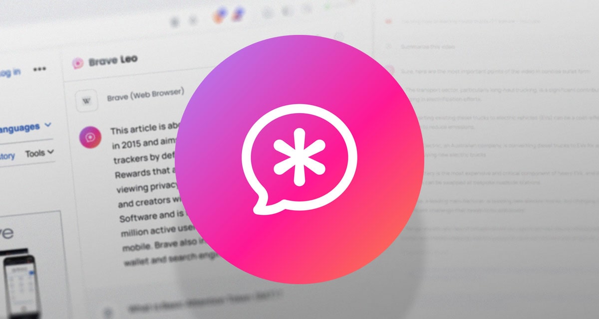 Brave lanza su propio chatbot anónimo de IA llamado Leo Brave lanza su propio chatbot anónimo de IA llamado Leo