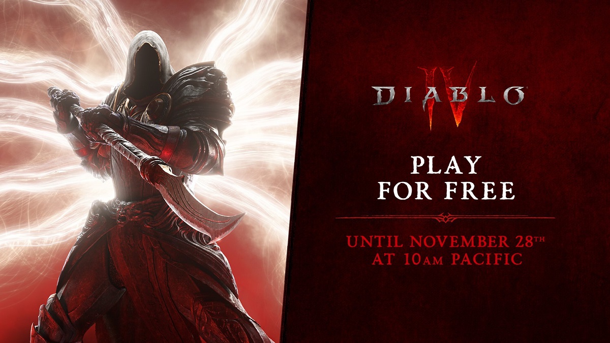 Blizzard ofrece a los usuarios de Steam una prueba gratuita de Diablo IV y un 40% de descuento en el juego Blizzard ofrece a los usuarios de Steam una prueba gratuita de Diablo IV y un 40% de descuento en el juego