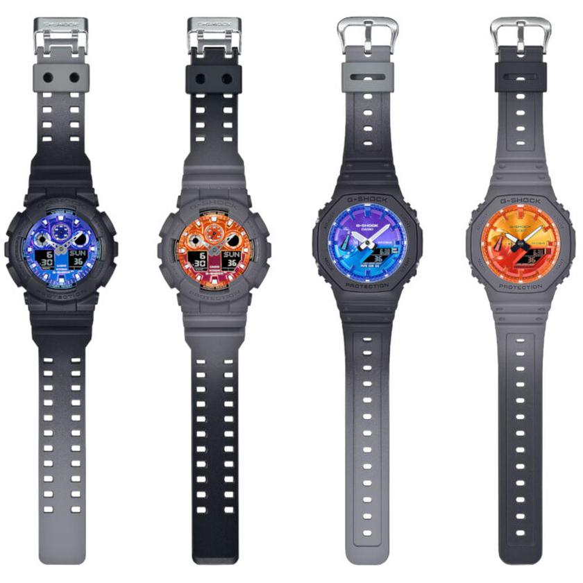 Reloj G-Shock Flame Inside con degradado naranja Reloj G-Shock Flame Inside con degradado naranja