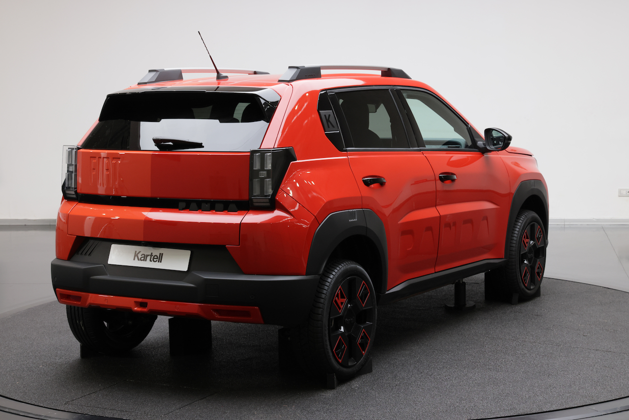 Detalles elegantes del Fiat Grande Panda Kartell Detalles elegantes del Fiat Grande Panda Kartell