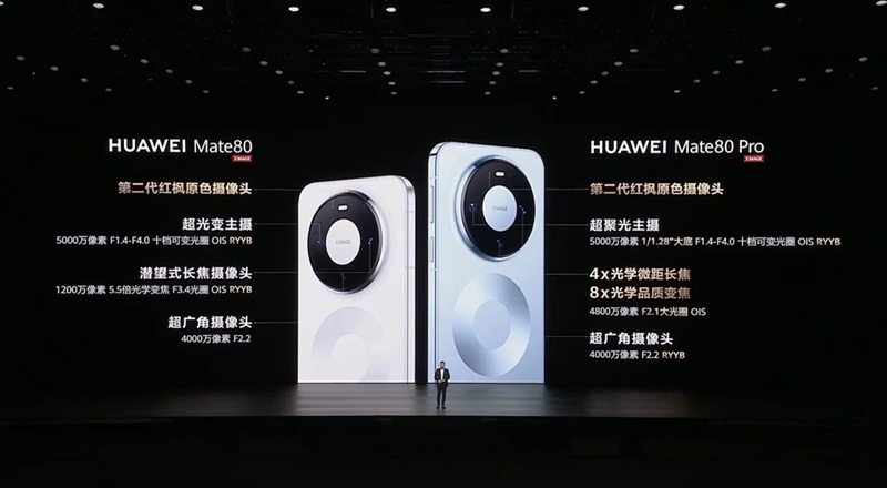 Huawei Mate 80 - modo retrato