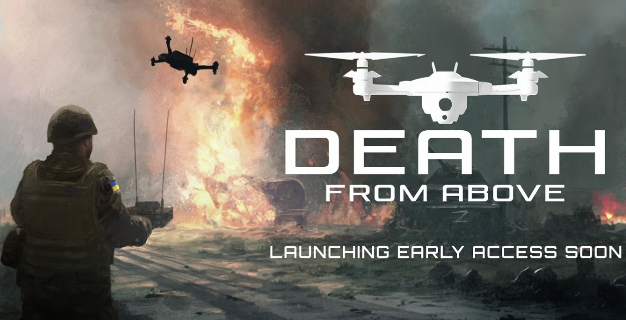 Un dron ucraniano contra el ejército de ocupantes: se ha lanzado una campaña de recaudación de fondos para Death From Above en Kickstarter. Una parte significativa de los beneficios del juego lanzado se destinará a apoyar a Ucrania Un dron ucraniano contra el ejército de ocupantes: se ha lanzado una campaña de recaudación de fondos para Death From Above en Kickstarter. Una parte significativa de los beneficios del juego lanzado se destinará a apoyar a Ucrania