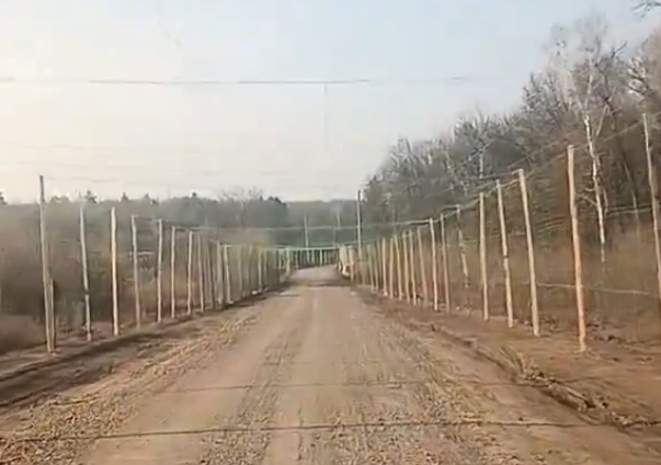 Túnel antidrones ucraniano