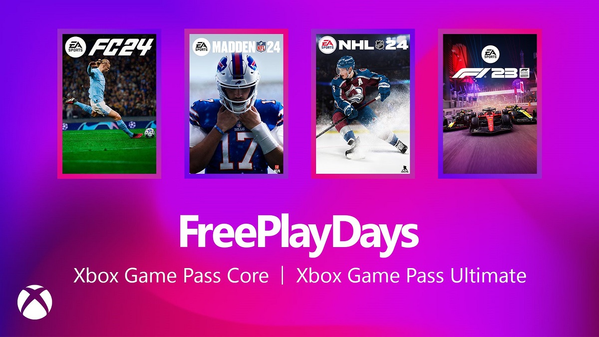 Siete simuladores deportivos de Electronic Arts ofrecen fines de semana gratuitos a los suscriptores de Xbox Game Pass Core y Ultimat. Siete simuladores deportivos de Electronic Arts ofrecen fines de semana gratuitos a los suscriptores de Xbox Game Pass Core y Ultimat.