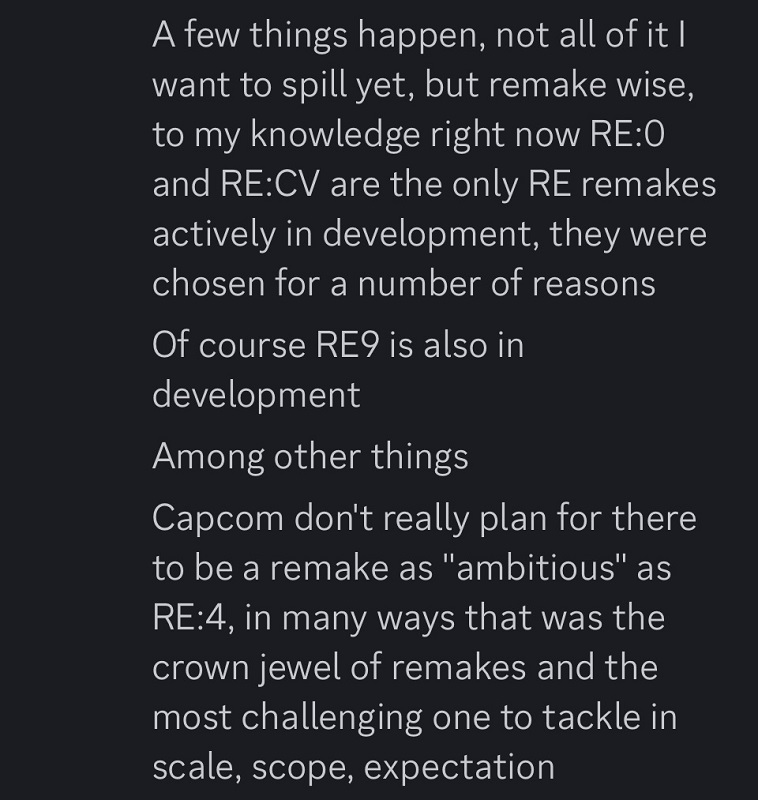 Un sueño hecho realidad: un informante ha confirmado que Capcom está desarrollando remakes de Resident Evil 0 y Resident Evil Code: Veronica-2 Un sueño hecho realidad: un informante ha confirmado que Capcom está desarrollando remakes de Resident Evil 0 y Resident Evil Code: Veronica-2