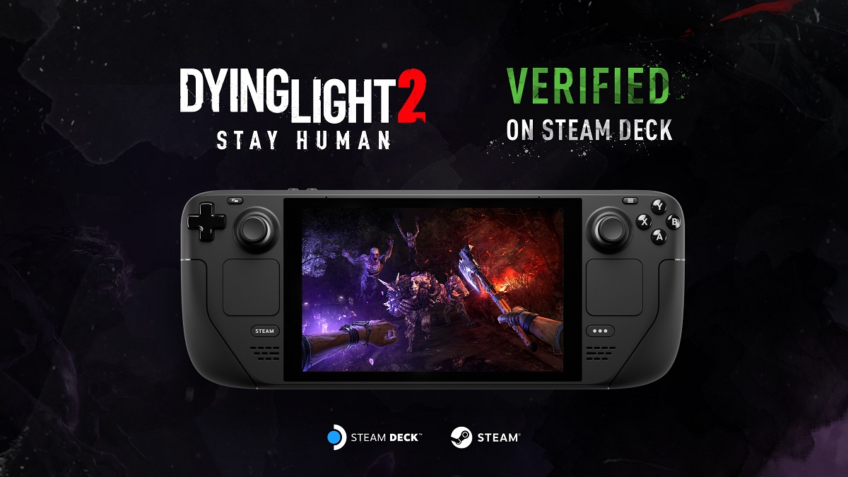 El juego de acción de zombis Dying Light 2 Stay Human es totalmente compatible con Steam Deck. Los desarrolladores garantizan que el juego funcionará correctamente en la consola portátil El juego de acción de zombis Dying Light 2 Stay Human es totalmente compatible con Steam Deck. Los desarrolladores garantizan que el juego funcionará correctamente en la consola portátil