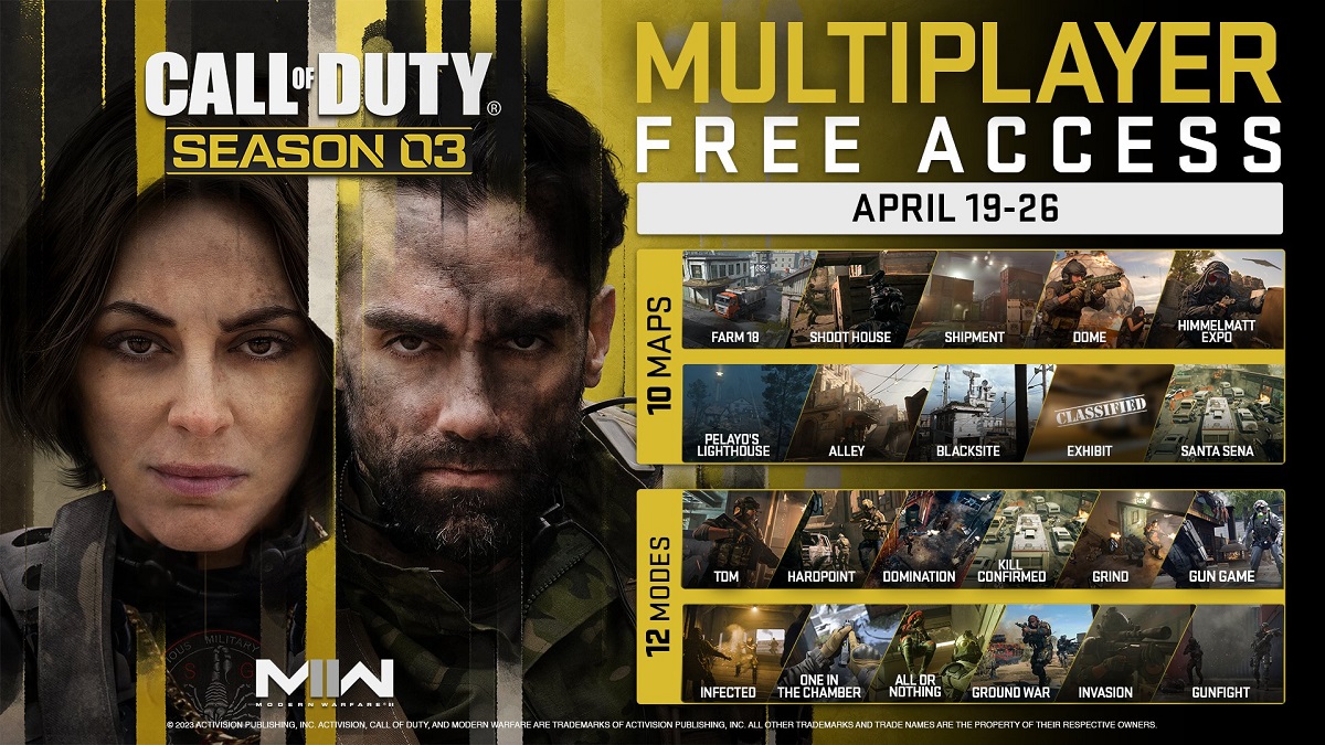 ¡Llama a tus amigos! Hoy comienza la semana multijugador gratuita en Call of Duty: Modern Warfare 2 ¡Llama a tus amigos! Hoy comienza la semana multijugador gratuita en Call of Duty: Modern Warfare 2